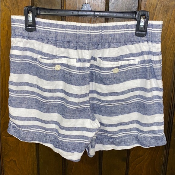 Athleta Stripped Shorts Size 4 - Picture 2 of 3